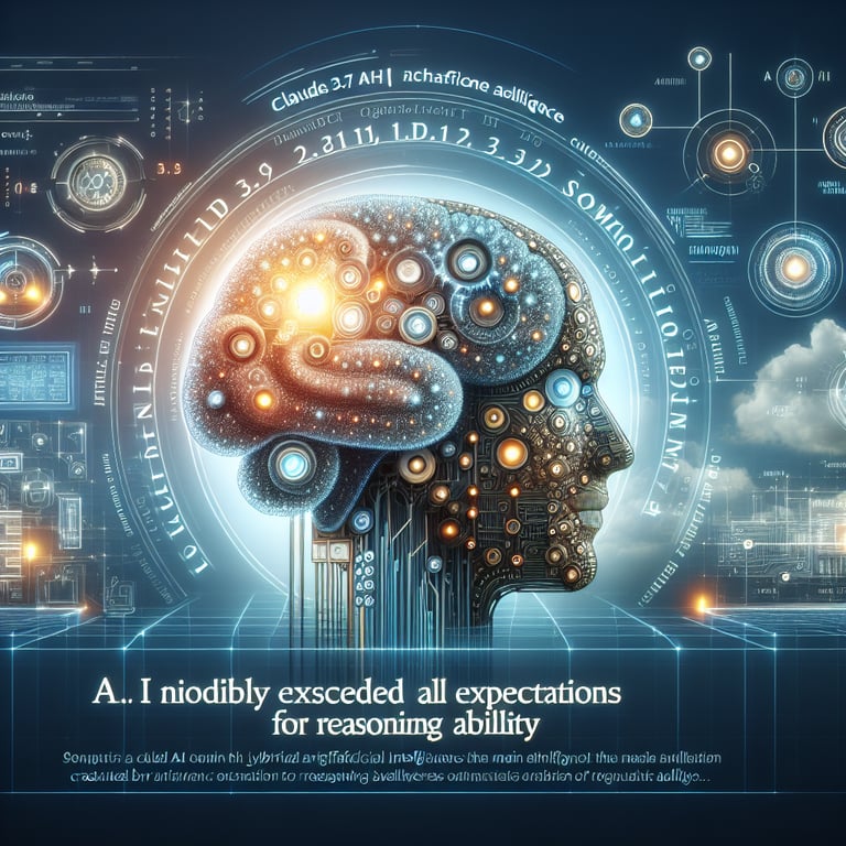 Claude 3.7 Sonnet: Anthropic's First Hybrid Reasoning AI Exceeds Expectations