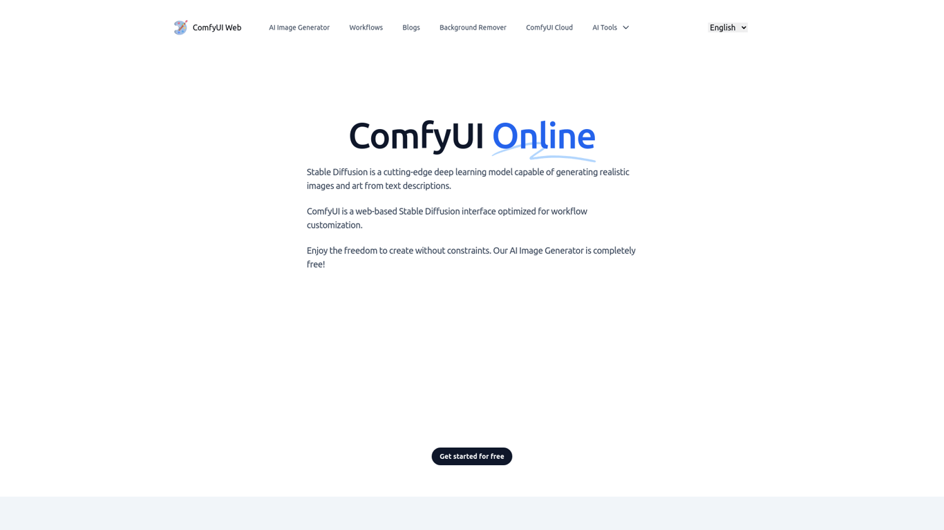 ComfyUI Web