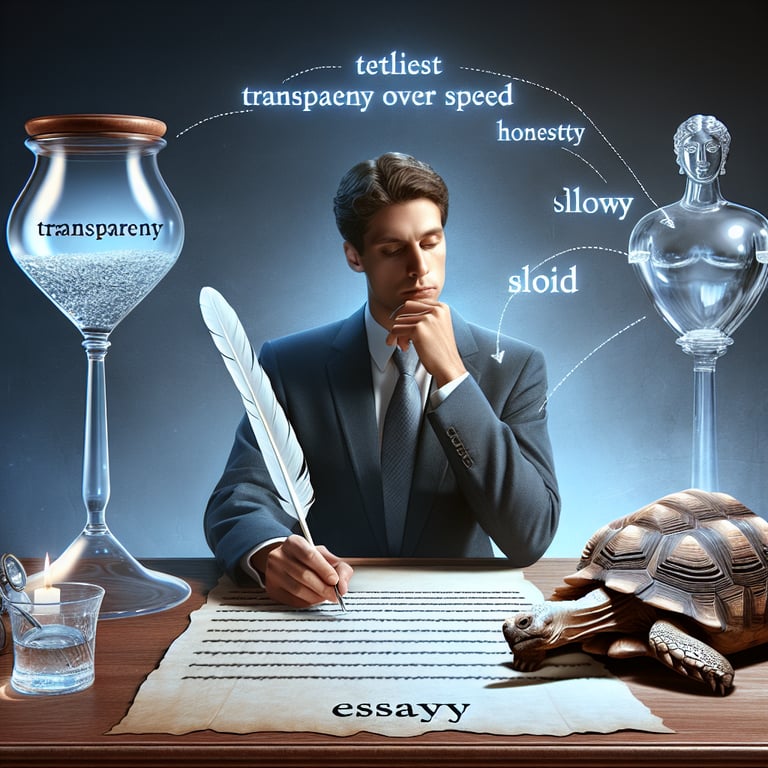 Anthropic CEO's Essay Strategy: Transparency Over Speed?