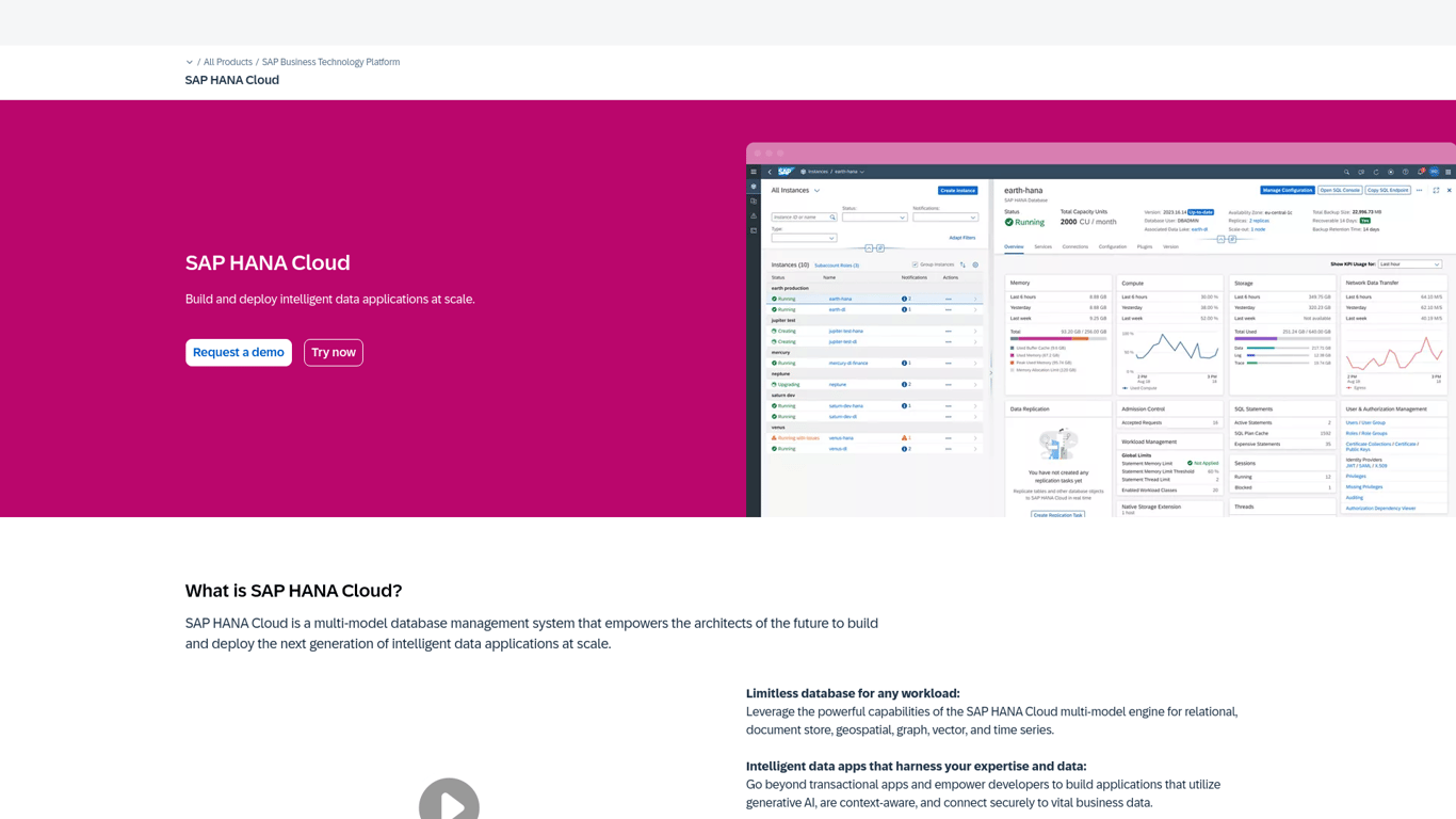 SAP HANA Cloud