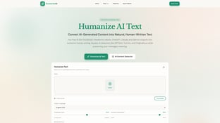 Humanize AI Text screenshot