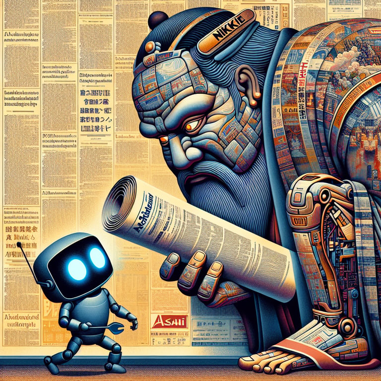 Japanese Giants Nikkei and Asahi Shimbun Hit Perplexity AI with Whopping $44M Lawsuit