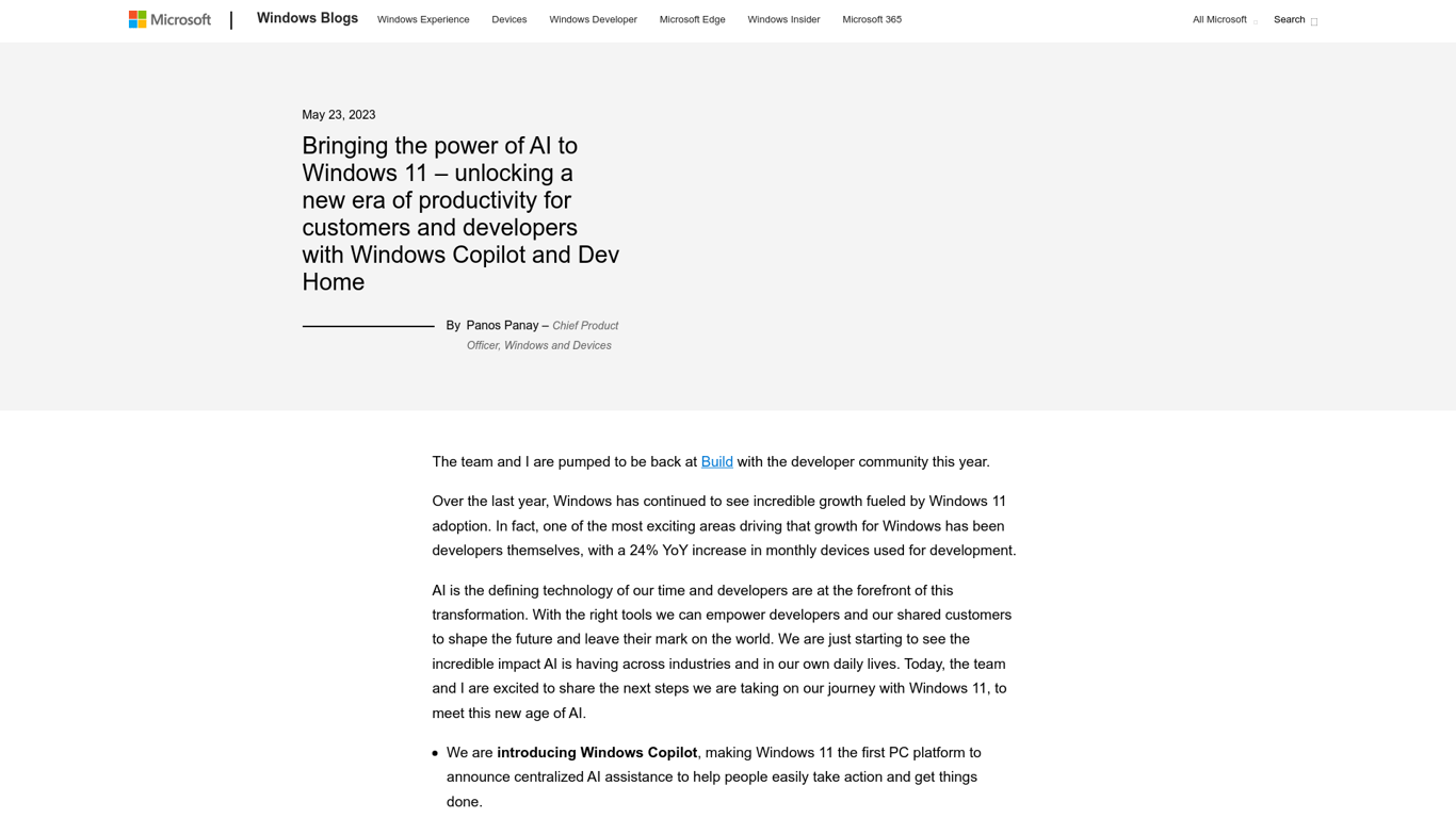 Windows Copilot
