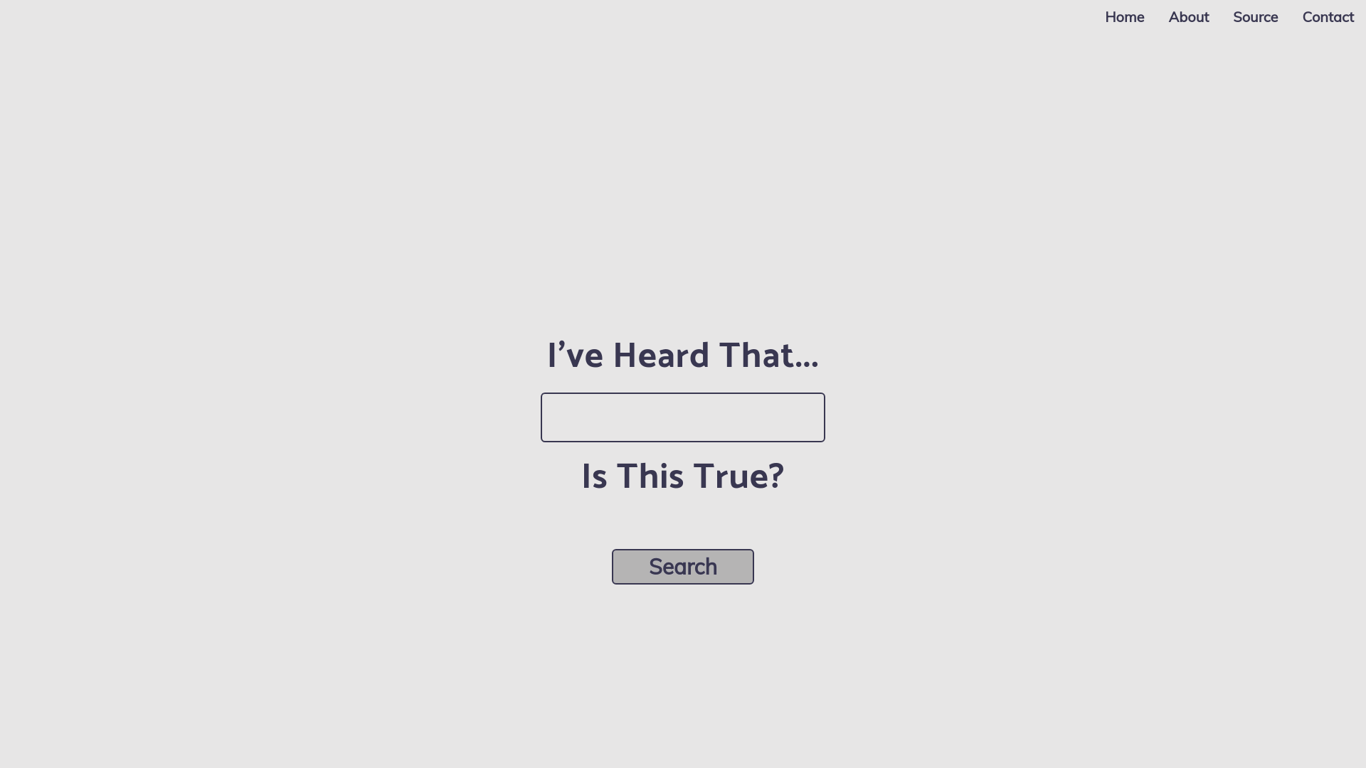 IsthisTrue