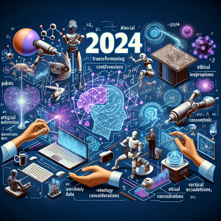 2024 Unraveled: Top AI Breakthroughs and Controversies That Shaped the Year!