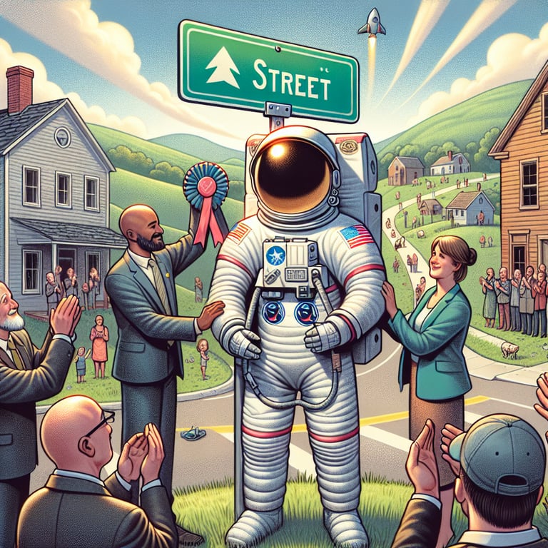 NASA Astronaut Barry Wilmore Honored in Mt. Juliet with 'Barry Wilmore Way'