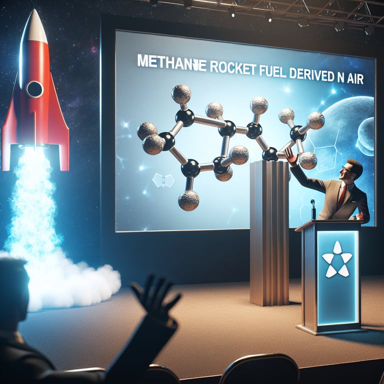 Elon Musk Unveils Groundbreaking Air-Derived Methane Rocket Fuel by SpaceX