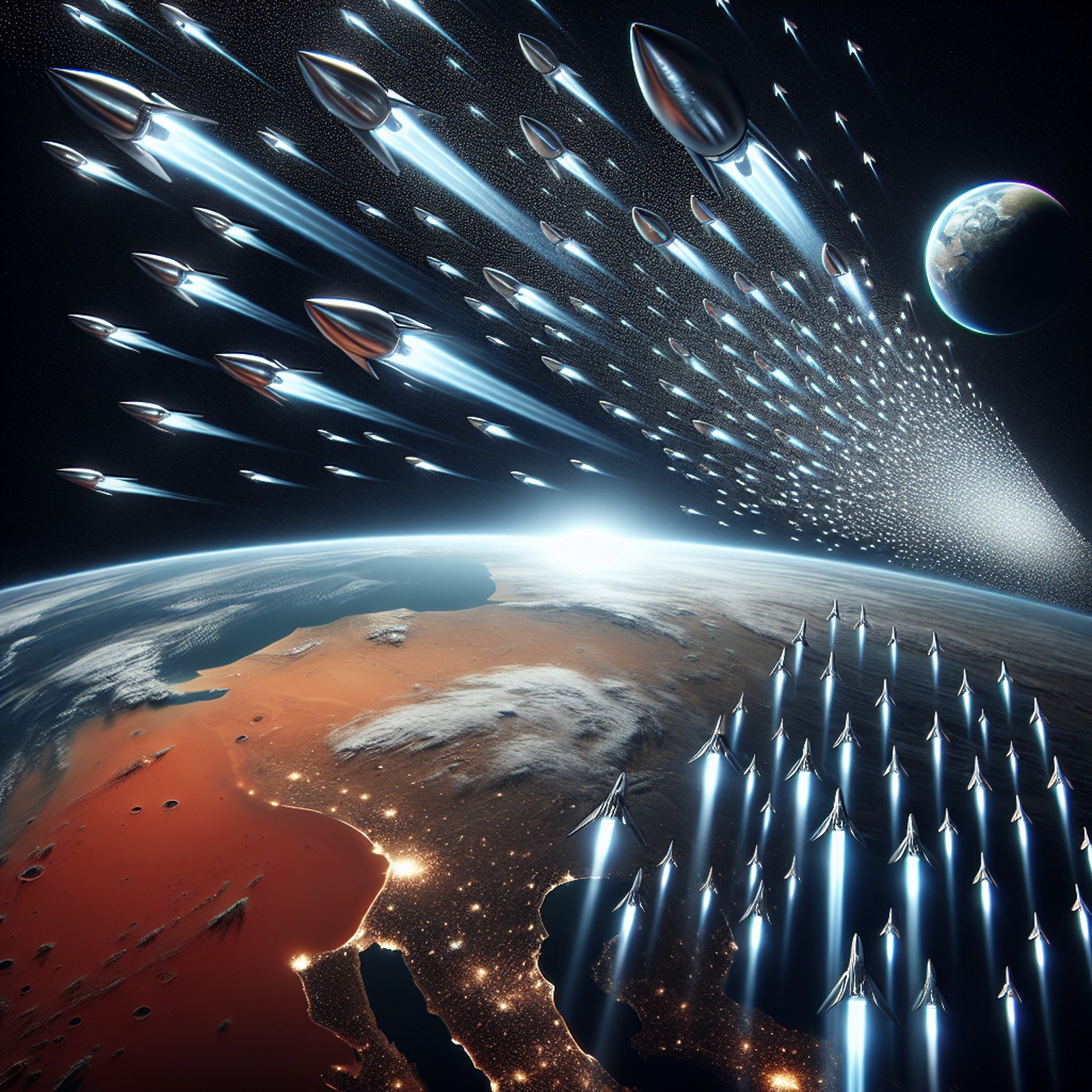 1 Million Starships to Mars? Elon Musk's Bold Vision for SpaceX