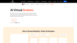 AI Virtual Avatars By Wondershare