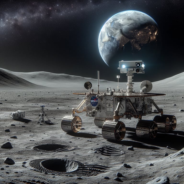 NASA Sets Its Sights on a Self-Driving Lunar Rover