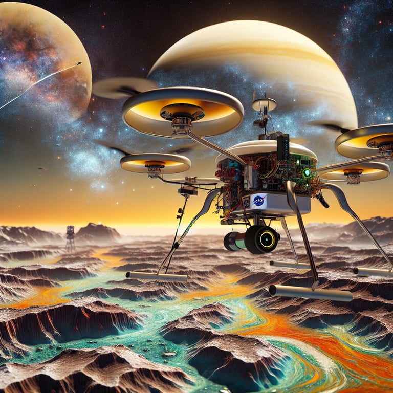 NASA's Dragonfly Mission: Soaring Through Titan's Skies!