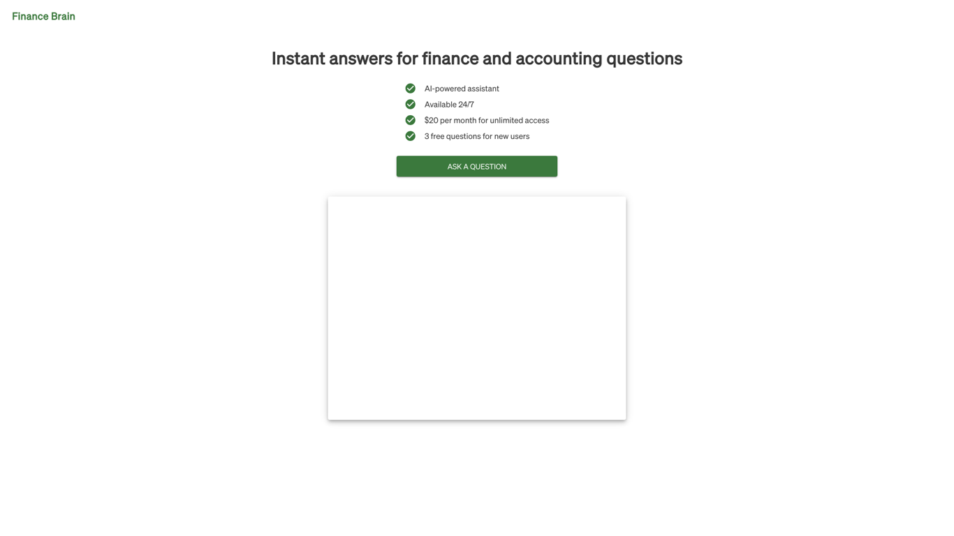 FinanceBrain
