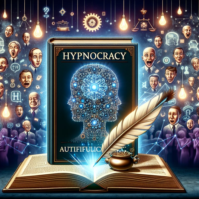AI Ghostwrites Bestselling Book 'Hypnocracy,' Sparks Debate on Authorship