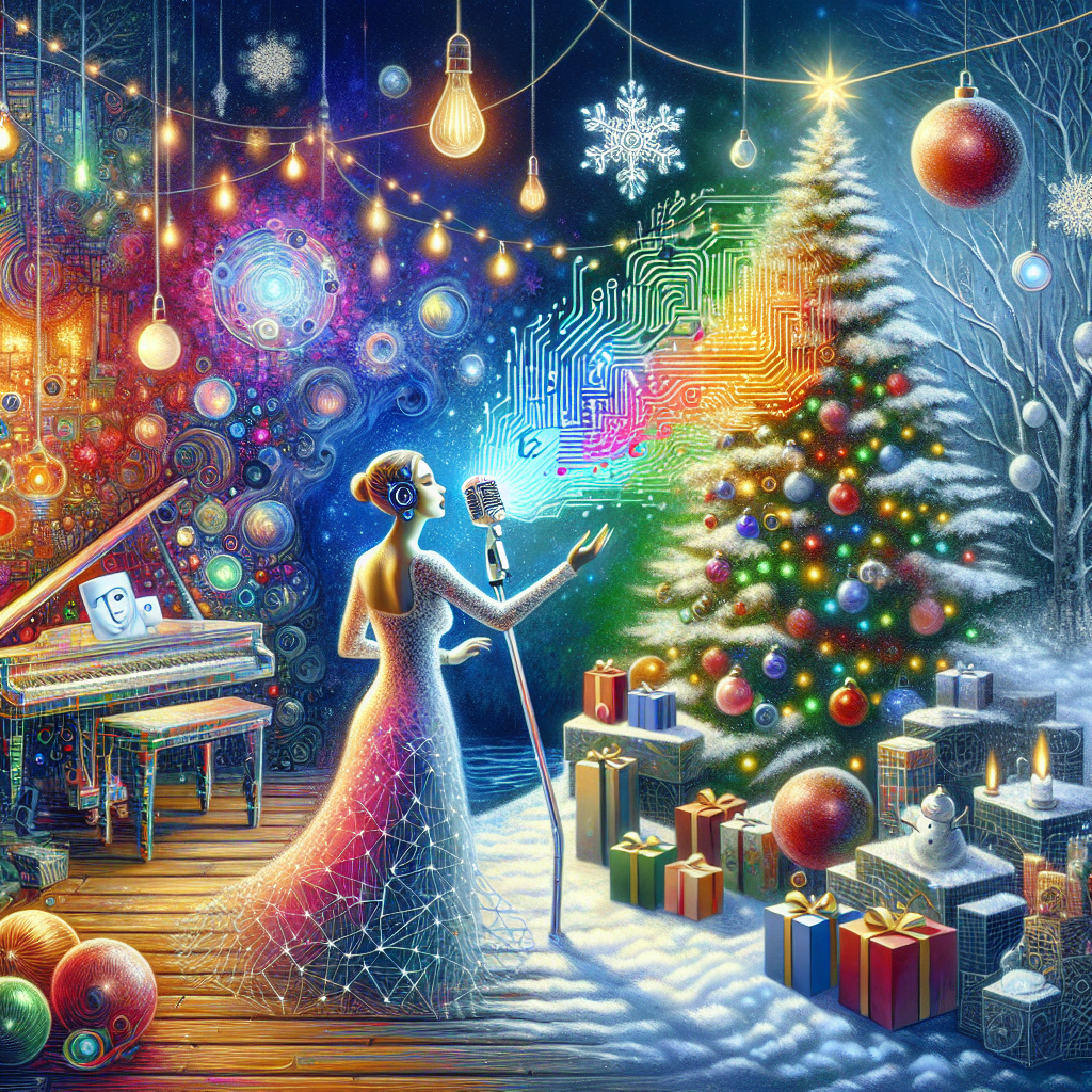 Kate Bush's Annual Christmas Message: Monet Meets AI in a Modern Reflection