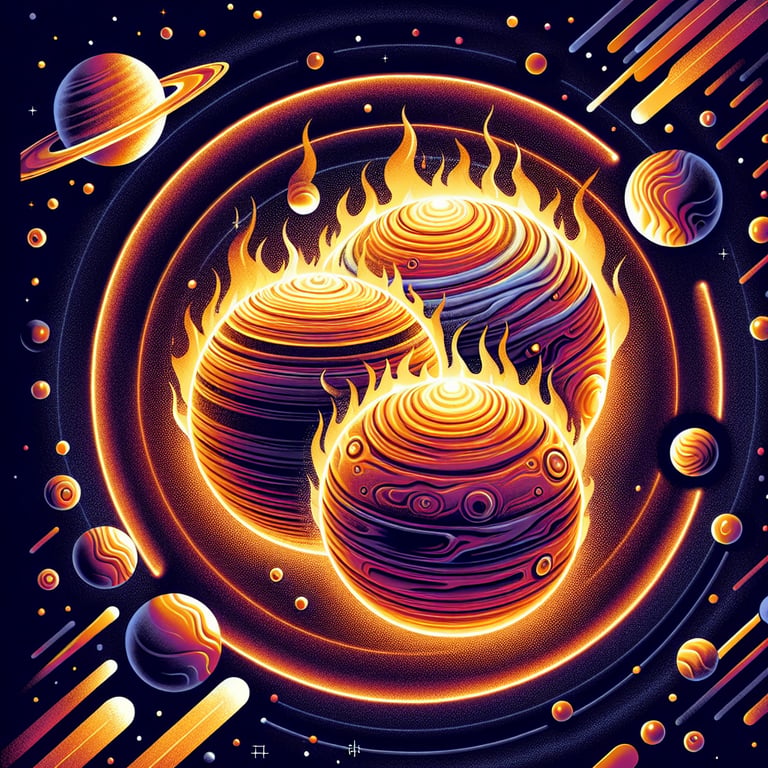 NASA Unveils Trio of Scorching Gas Giants Dubbed 'Hot Jupiters'