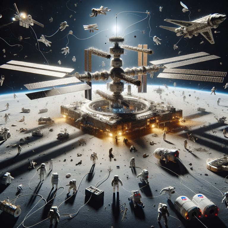Crumbling Foundations: ISS Faces Critical Condition as NASA Scrambles for Solutions