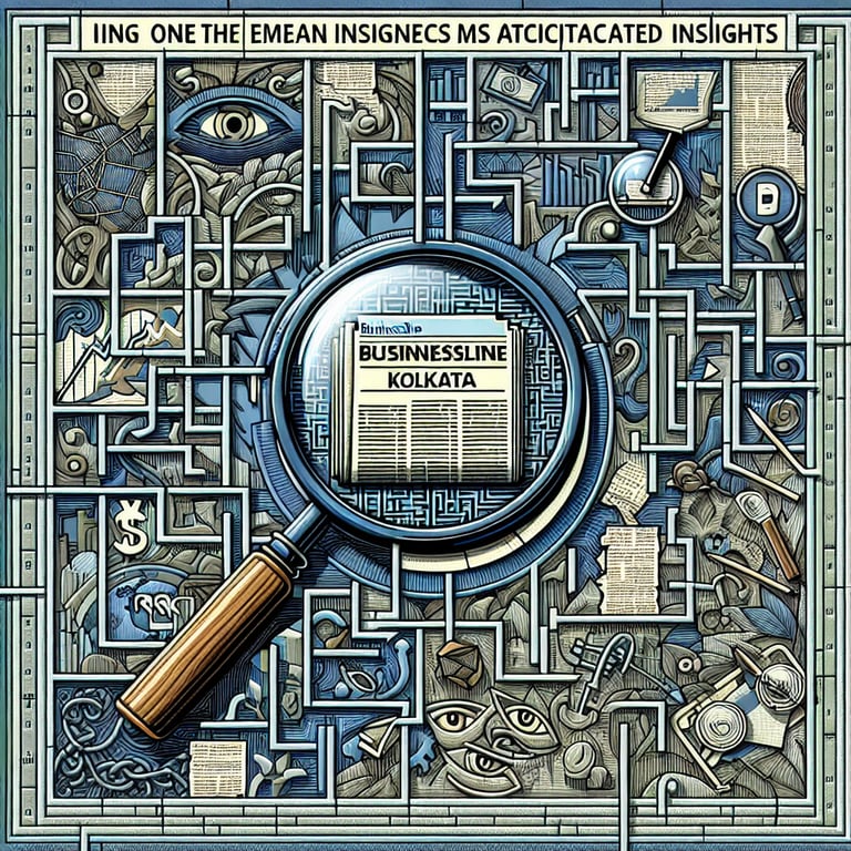 Anticipated Insights from an Elusive BusinessLine Kolkata Article