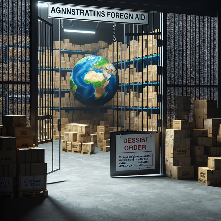 Trump Administration's USAID Shutdown Leaves Millions of Donated Medicines to Waste in West African Warehouse