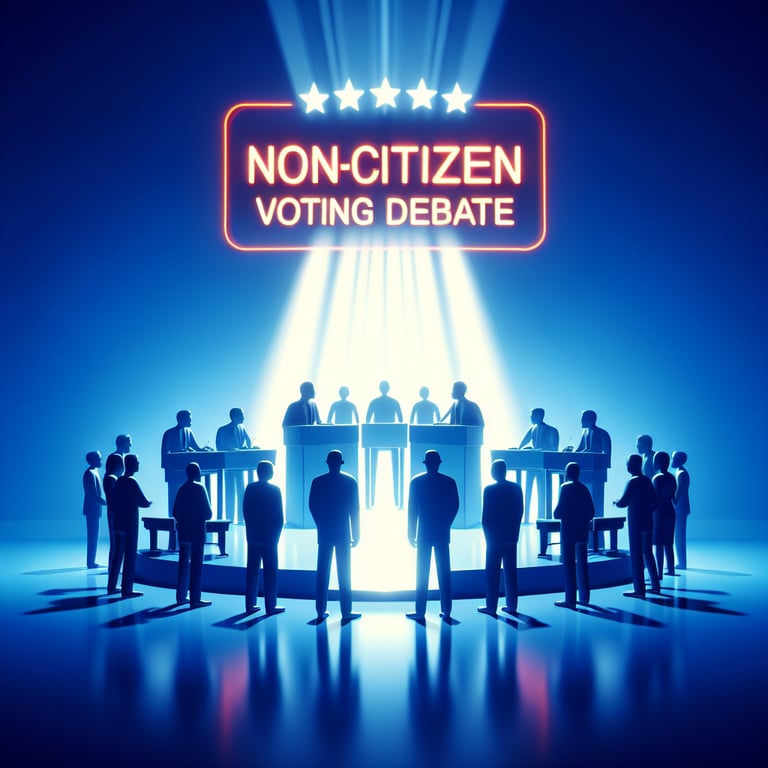 Blue State Congressman in the Spotlight: Noncitizen Voting Controversy Ignites Debate