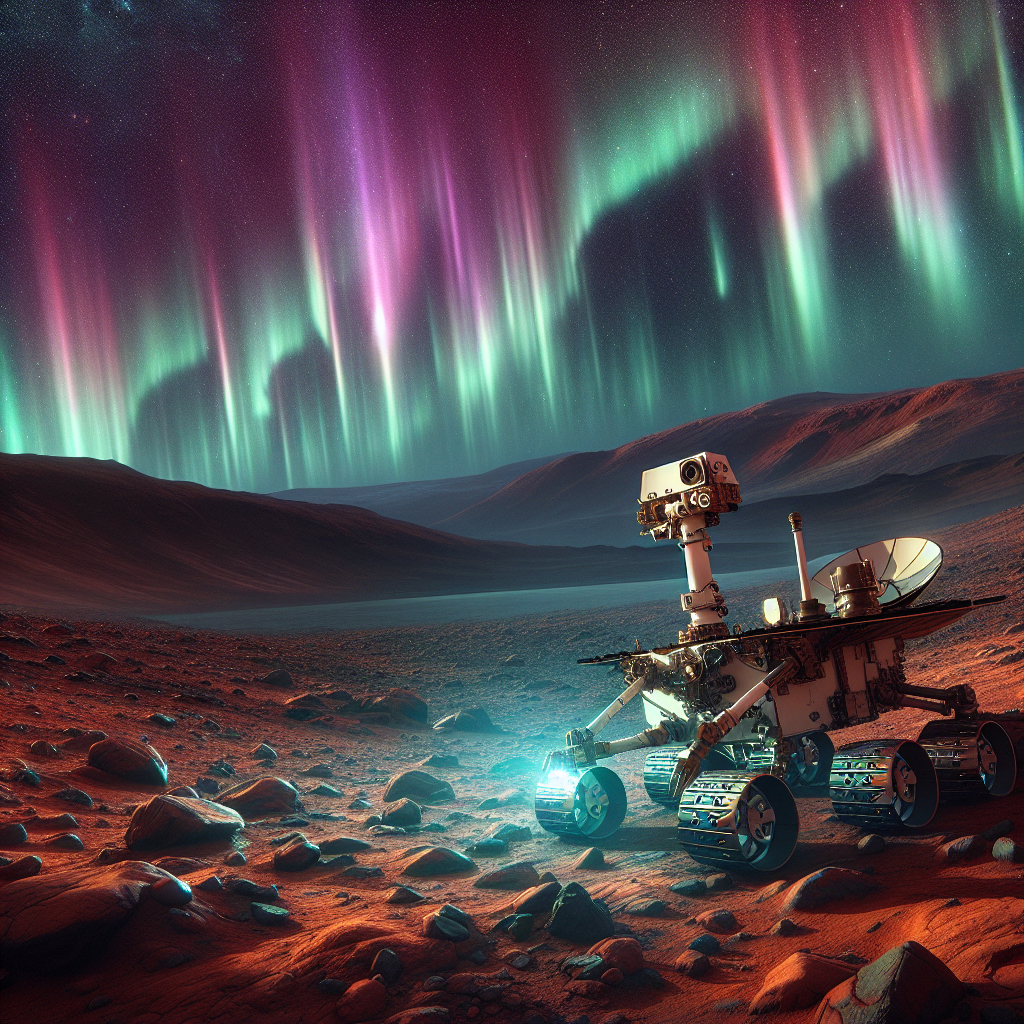 NASA's Perseverance Rover Captures the First Martian Auroras in Visible Light!