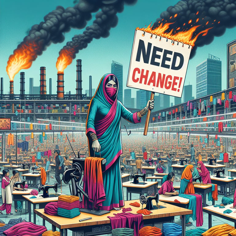 Bangladesh's Garment Workers Demand Change: Ananta Casual Wear Under Fire!