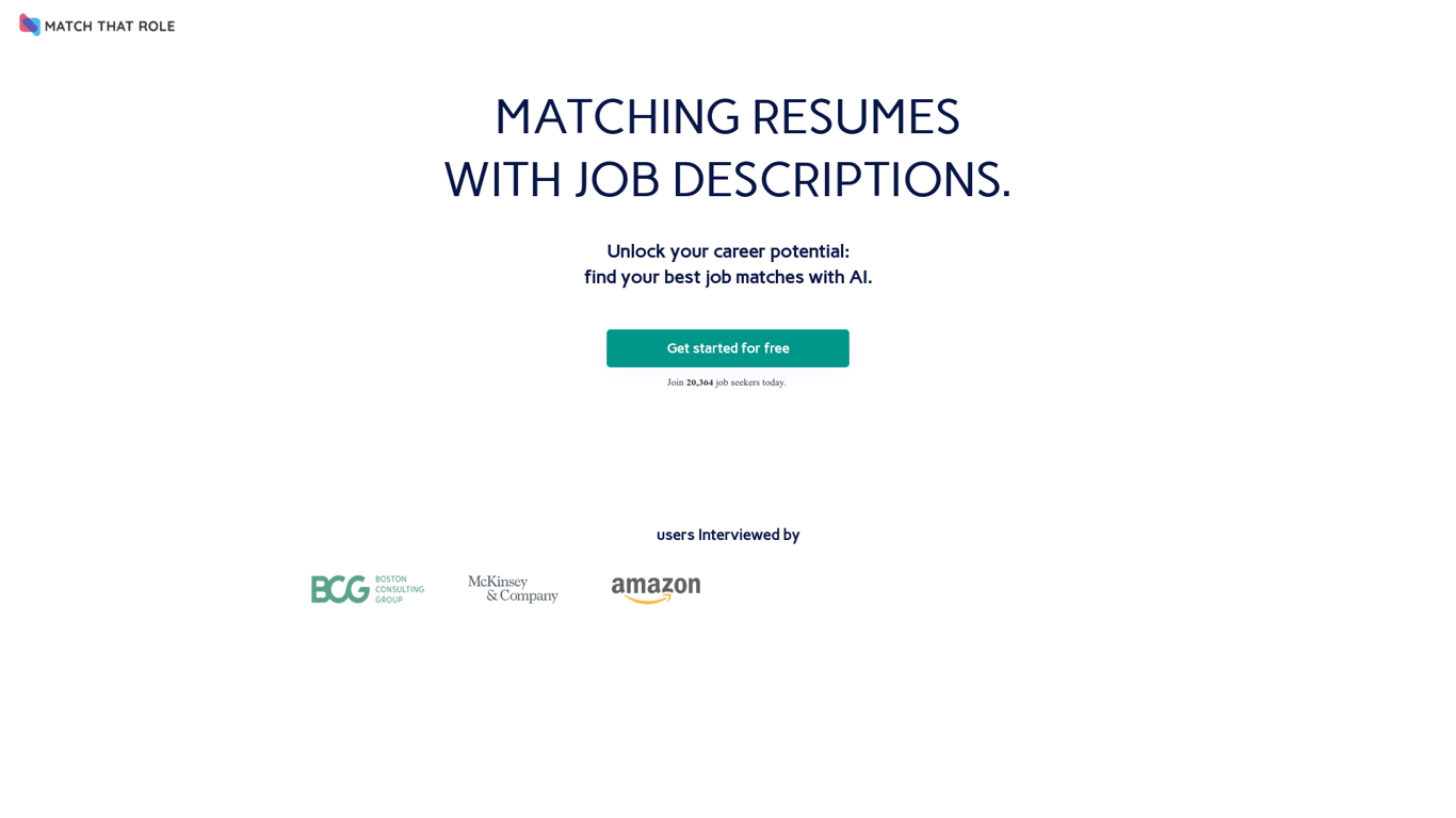 Match That Role