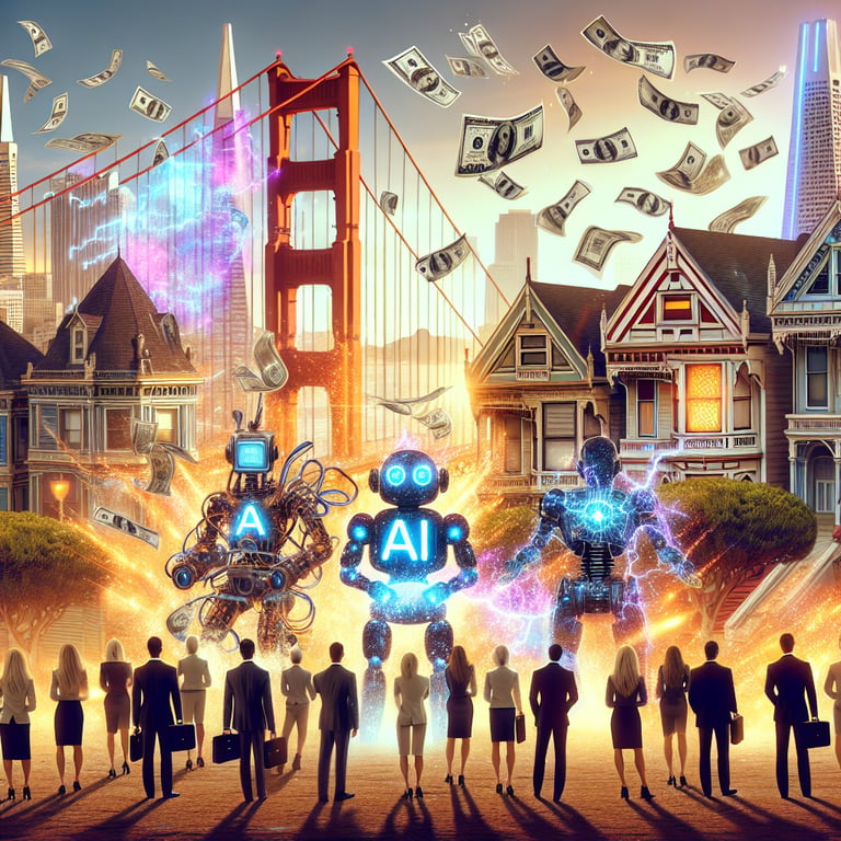 San Francisco AI Startups Ignite a Venture Capital Bonanza in 2024!