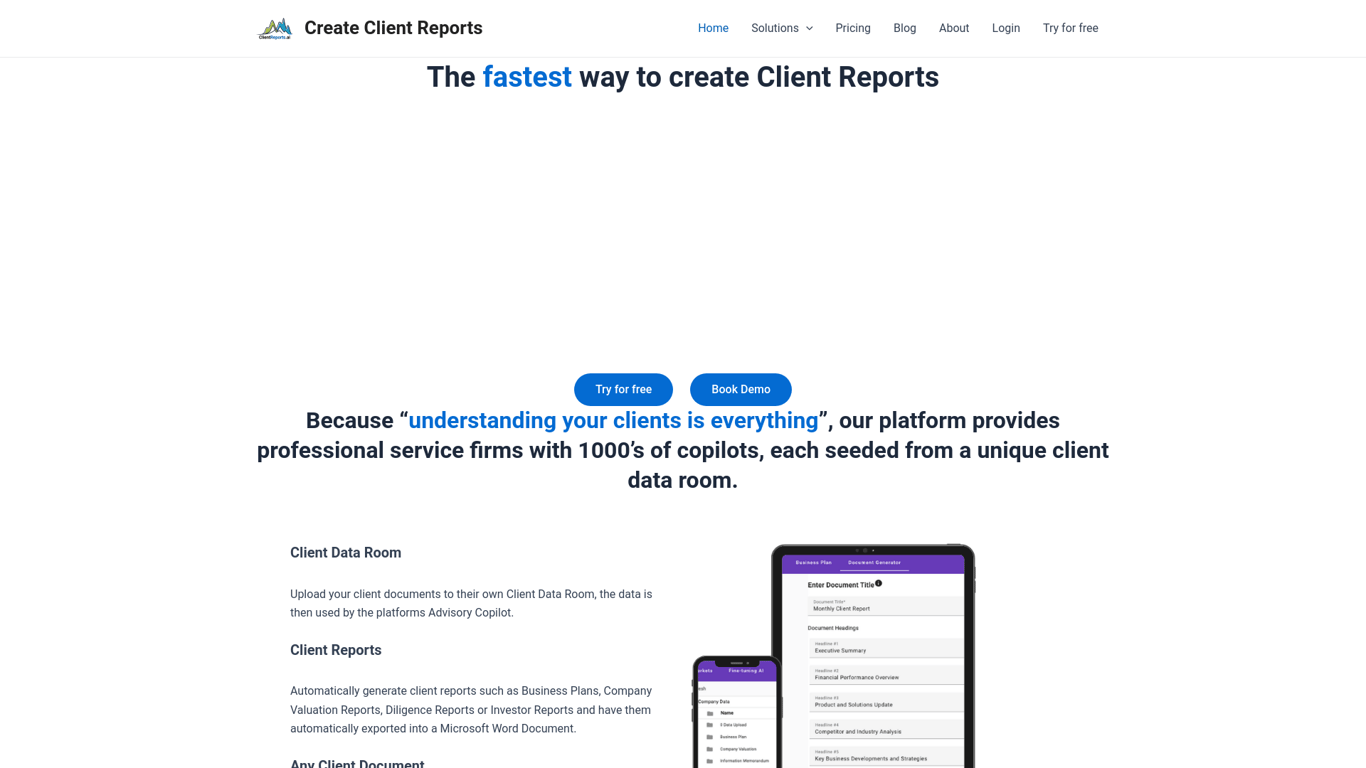 ClientReports.ai