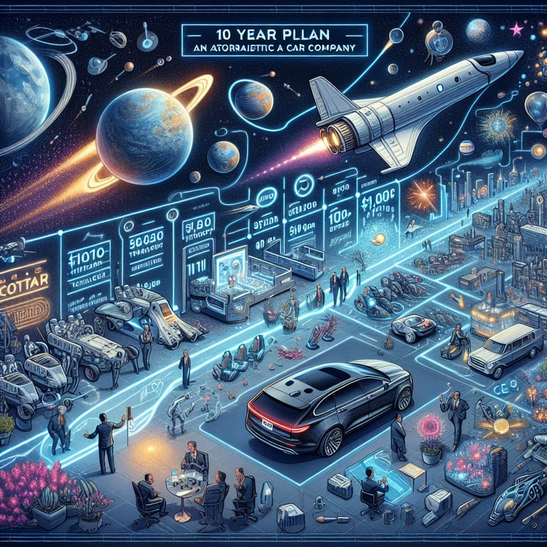 Elon Musk's Astronomical $1 Trillion Pay Proposal: A Decade-Long Vision for Tesla's Future