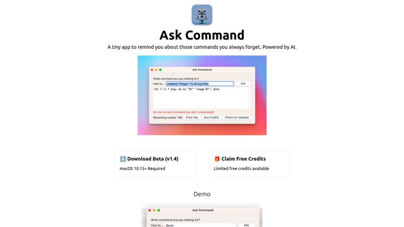 Thumbnail image for Ask Command