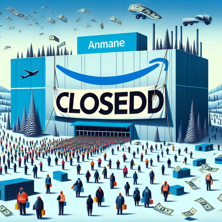 Amazon's Shock Move in Quebec: Warehouse Closures and Layoffs Galore!