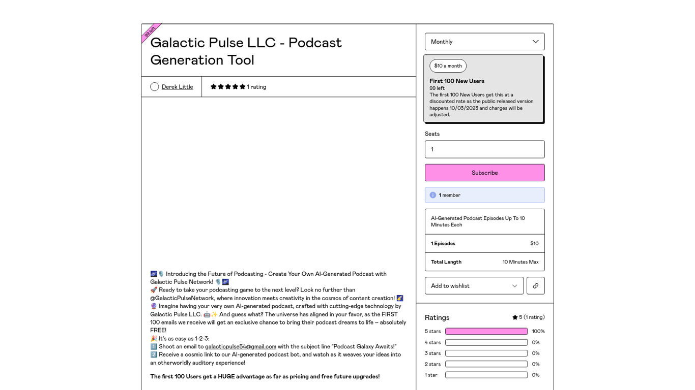 Galactic Pulse