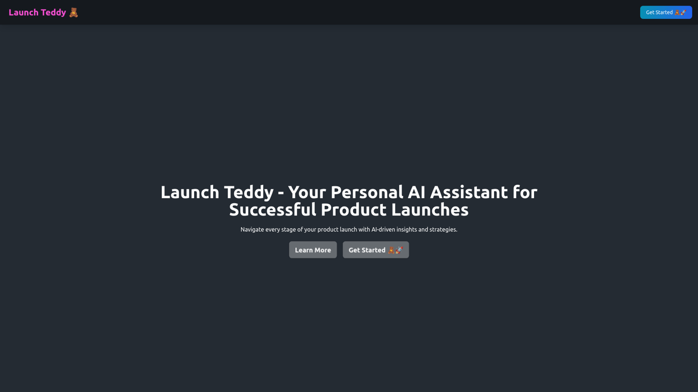 Thumbnail image for Launch Teddy