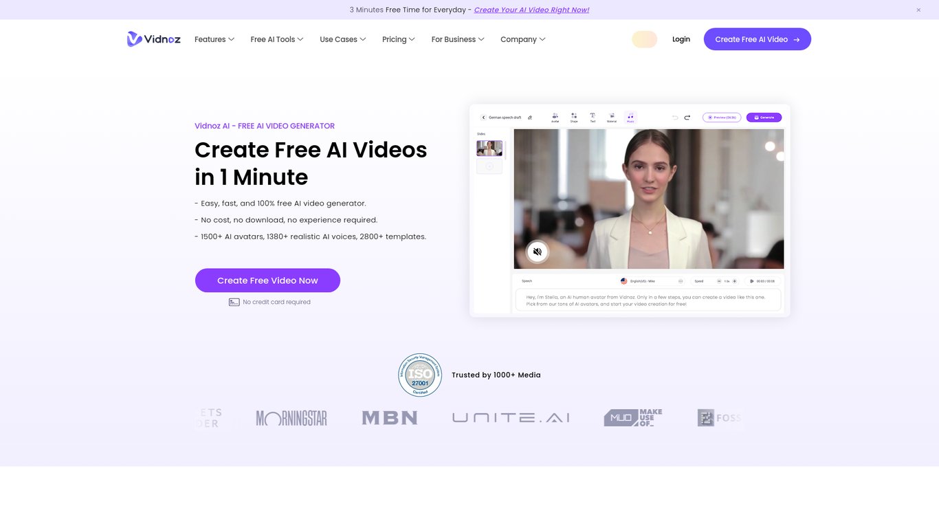 Vidnoz AI
