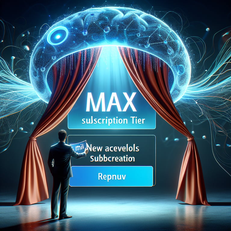 Anthropic Unveils New 'Max' Subscription Tiers for Claude AI