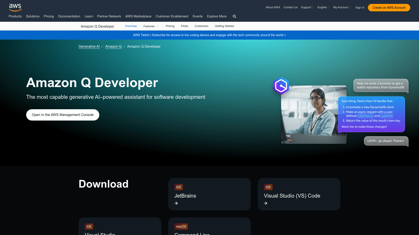 Amazon CodeWhisperer