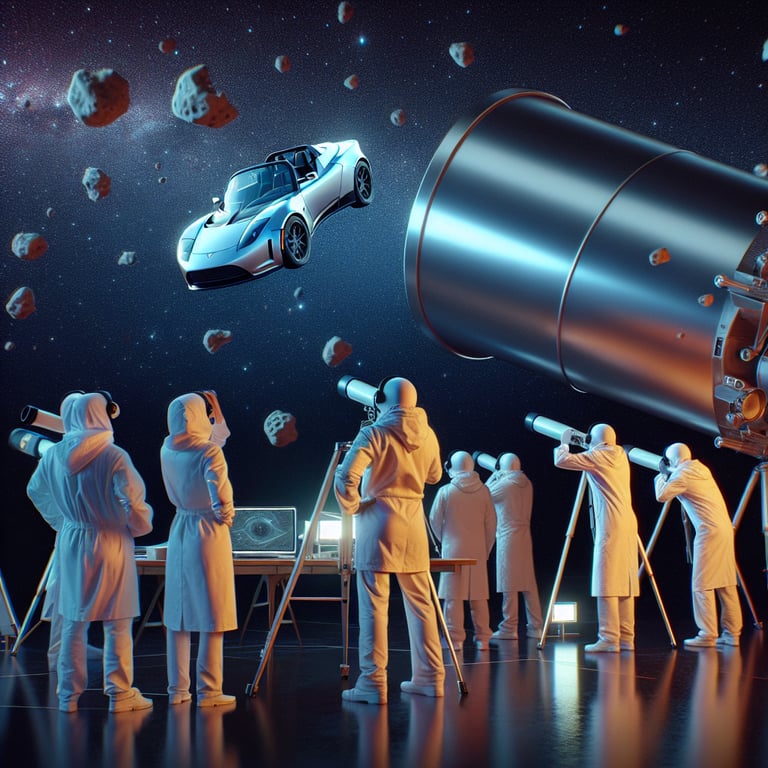 Astronomers Confuse Elon Musk's Tesla Roadster for a New Asteroid