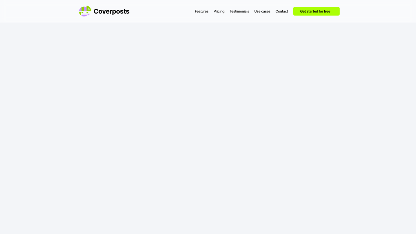 Coverposts