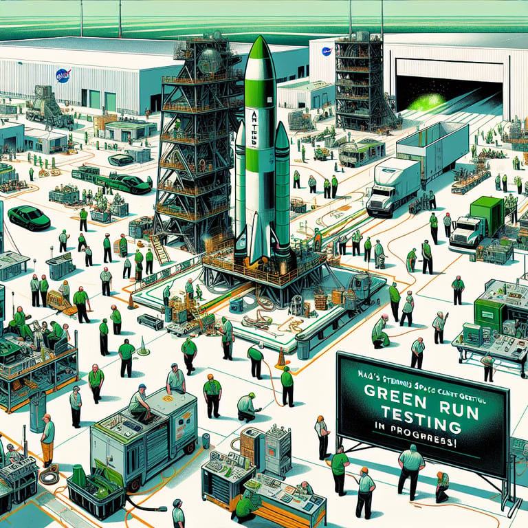 NASA's Stennis Space Center Gears Up for Crucial Artemis 'Green Run' Testing!