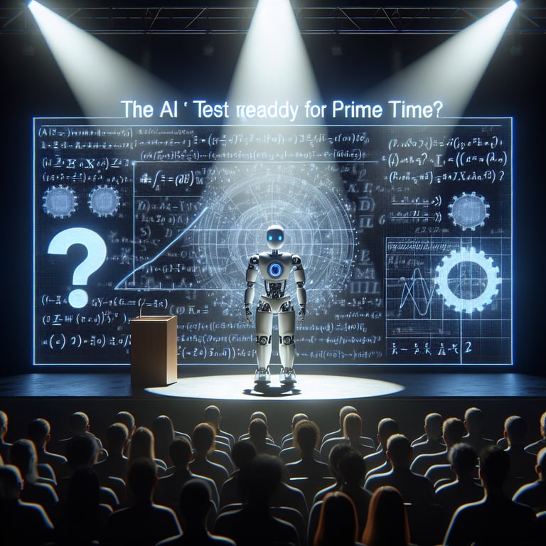 The AI Test Conundrum: Are Robots Ready for Prime Time?