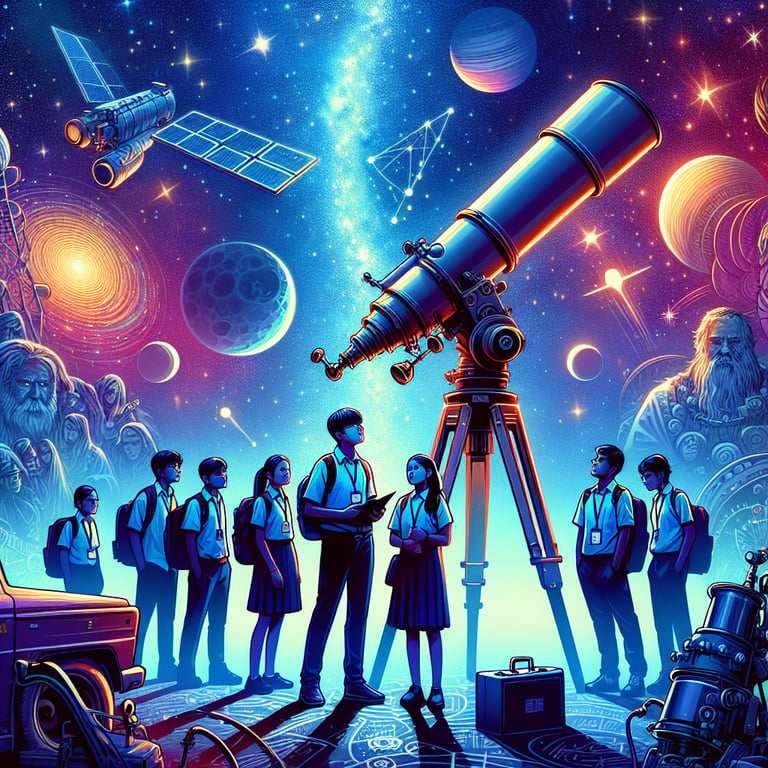 Karnal's Young Stargazers Make Waves with NASA Recognition!
