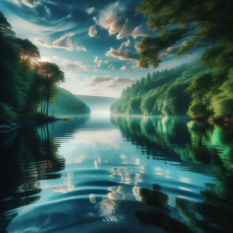 Capturing Serenity: Jennifer Kramer’s Mesmerizing Shot of The Connecticut River