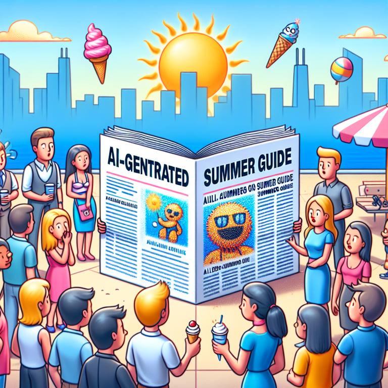 Chicago Sun-Times Faces Backlash Over AI-Generated Fake Summer Guide!