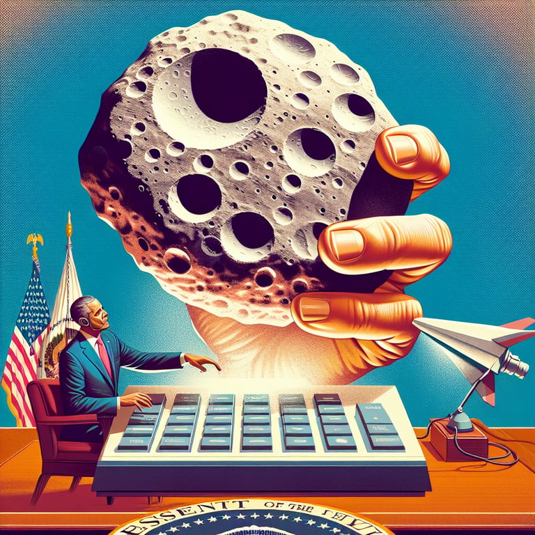 Trump Evicts Iconic Moon Rock from Oval Office: A New Space Era?