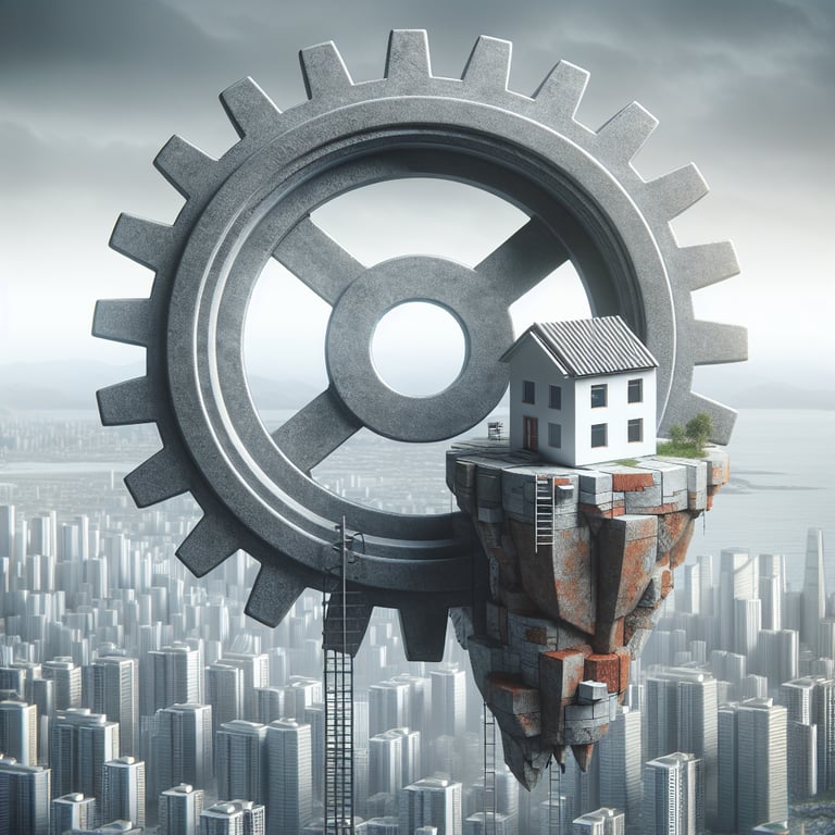 China's Economy Slows Down as Real Estate Sector Struggles