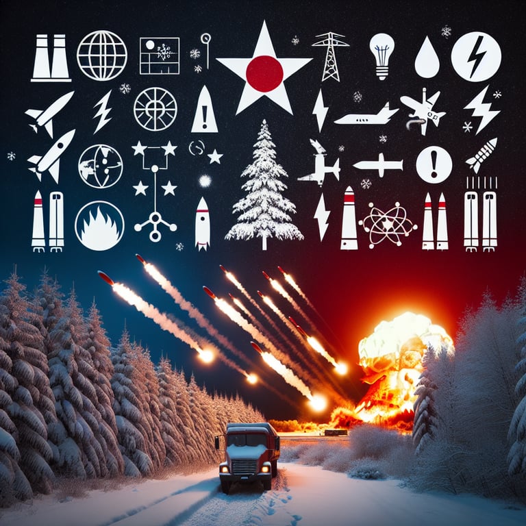 Ukraine Battles Energy Crisis as Russian Missiles Hit on Christmas