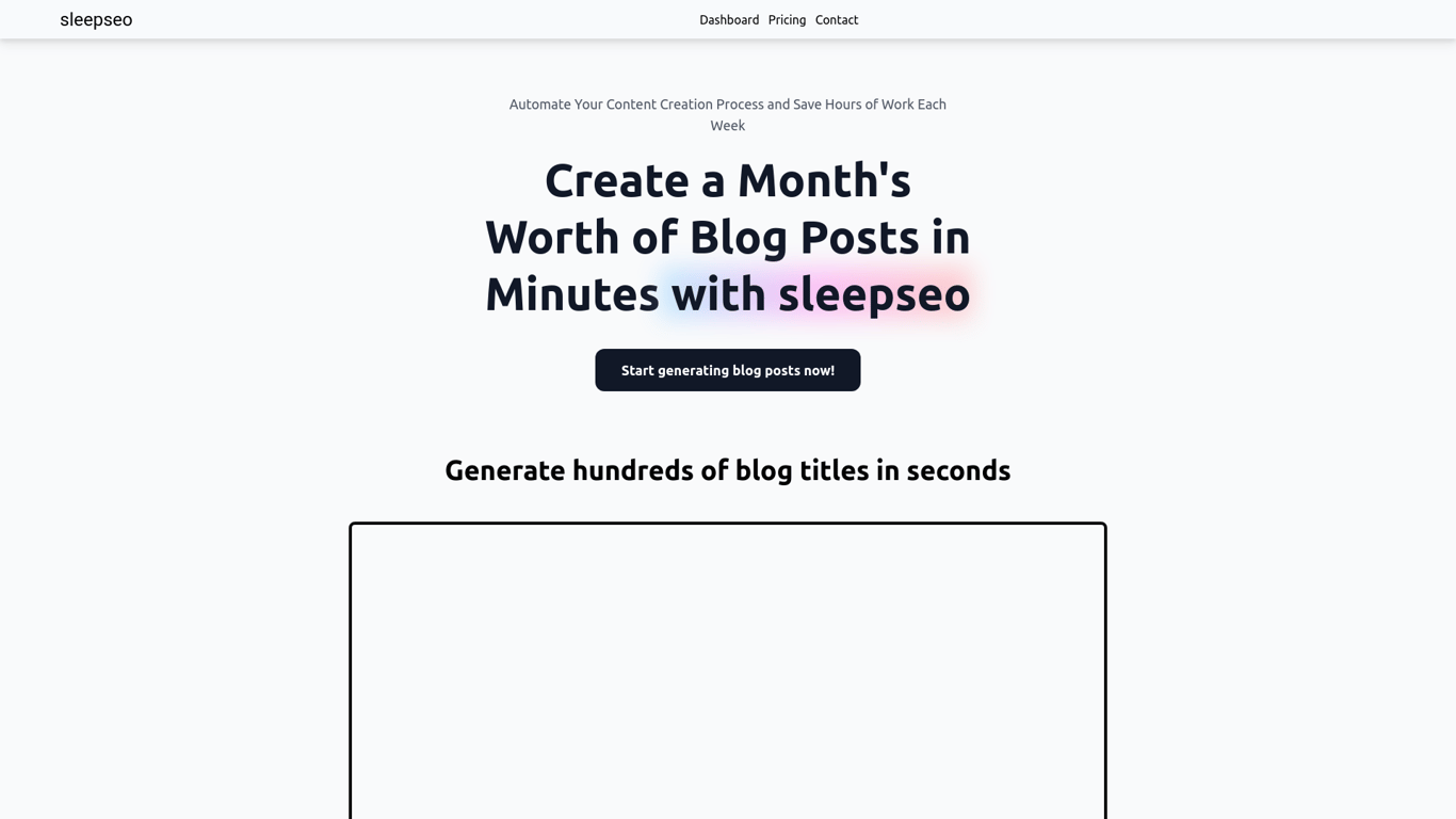Thumbnail image for SleepSeo