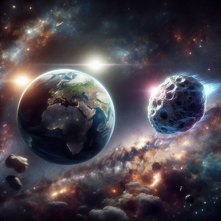 Space Spectacle: A Football-Pitch-Sized Asteroid Just Breezed Past Earth!