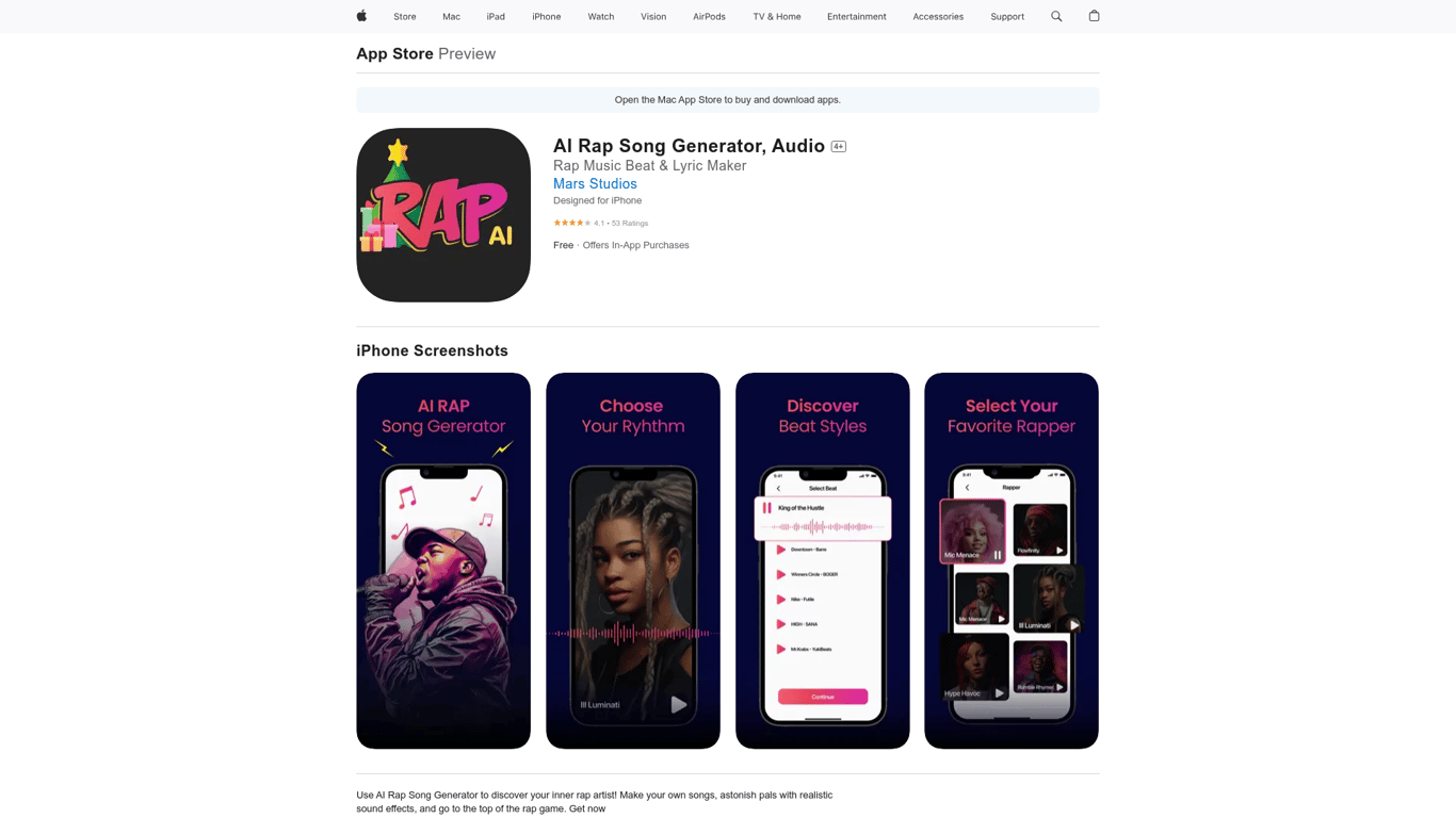 AI Rap Song Generator