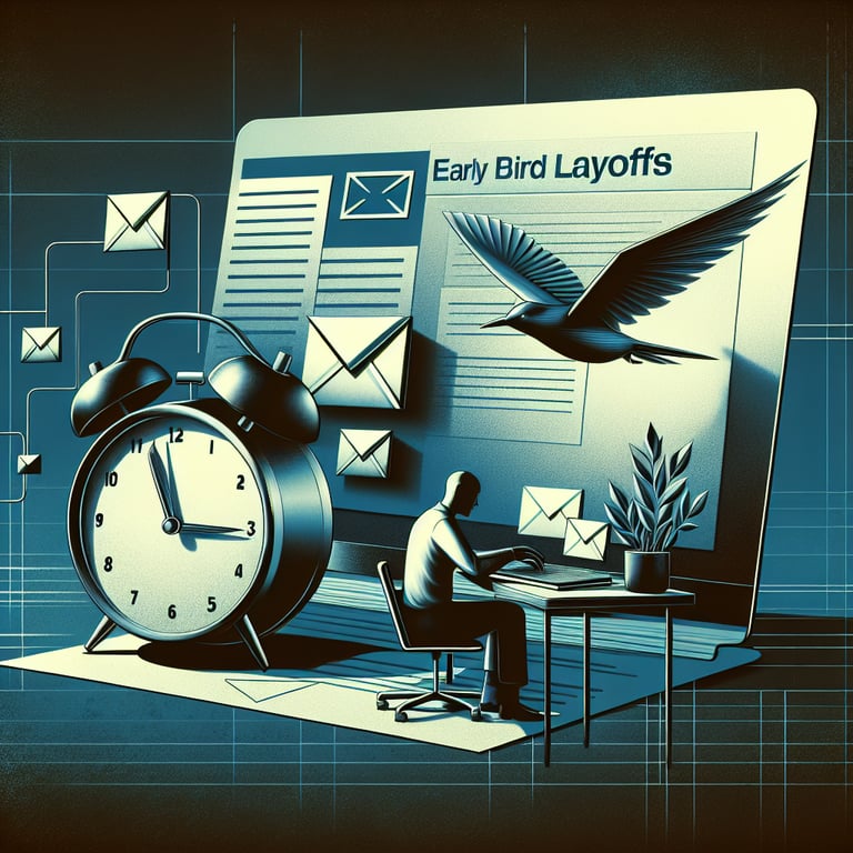 Amazon's Early Bird Layoffs: Wake Up and Check Your Emails!